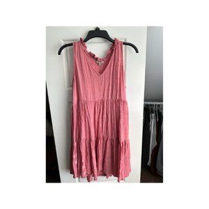 Pink mini dress perfect for spring/summer- worn once